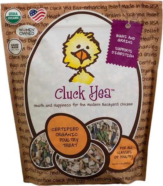 Treats for Chickens Cluck Yea Poultry Treats， 5-lb bag