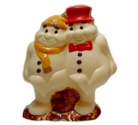 Chocolate World H441016 C Chocolate mould snowmen ...