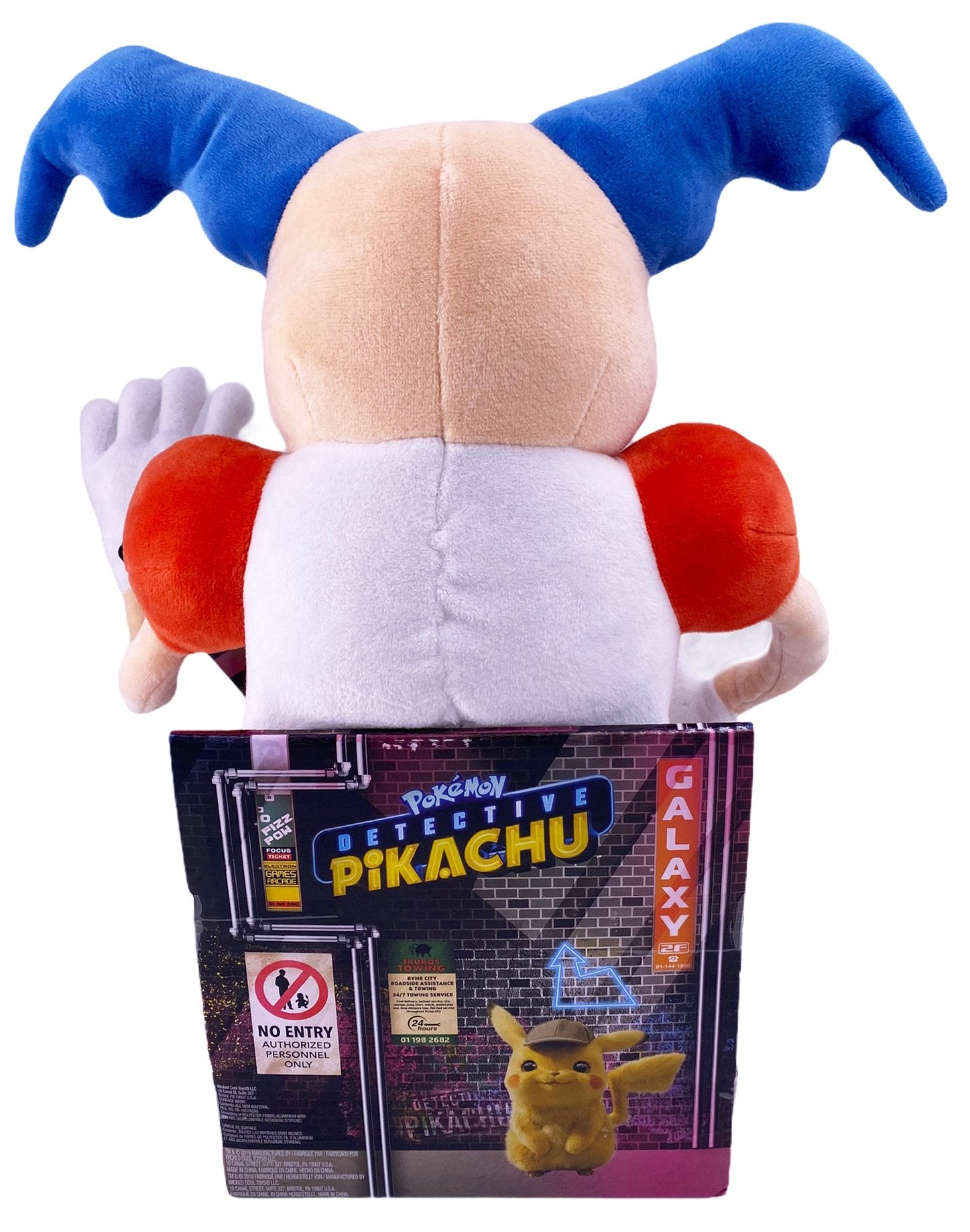 Pokemon Detective Pikachu Mr. Mime Plush