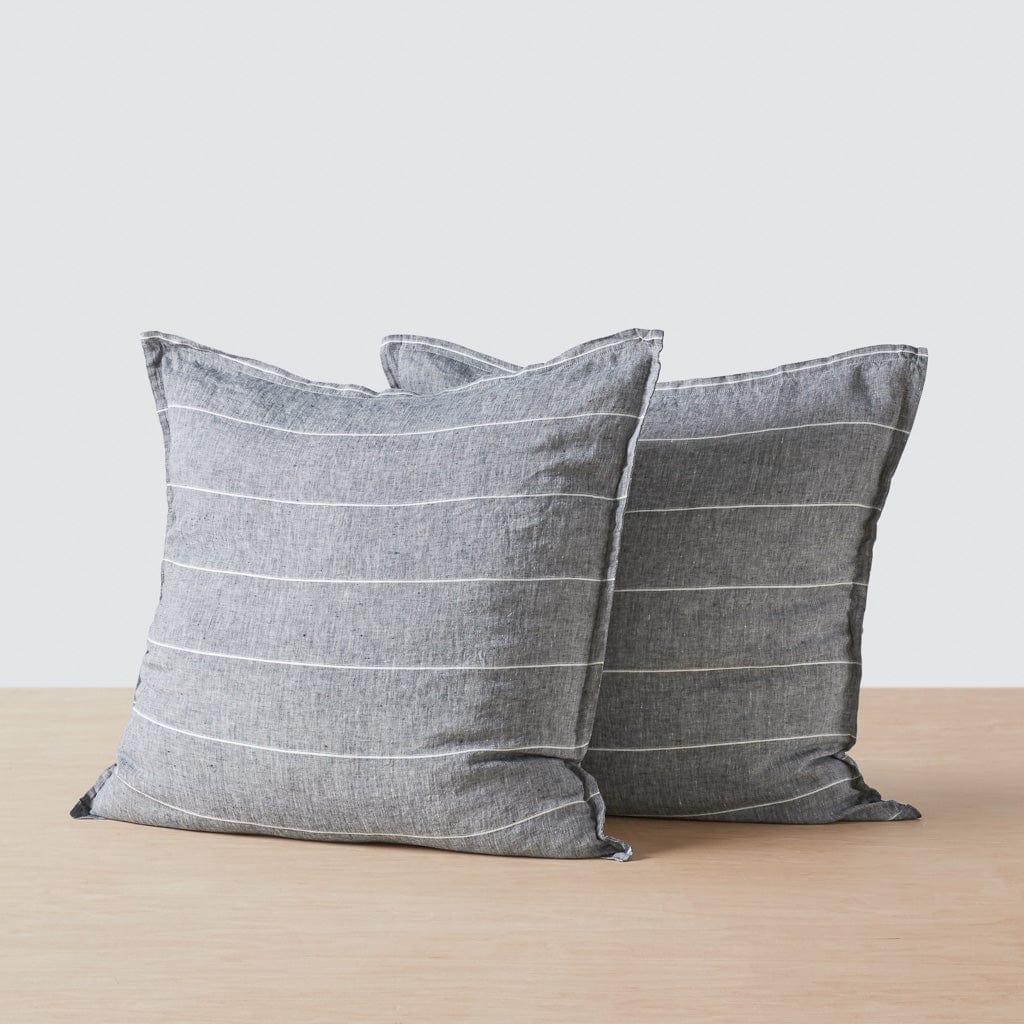 Stonewashed Linen Euro Shams