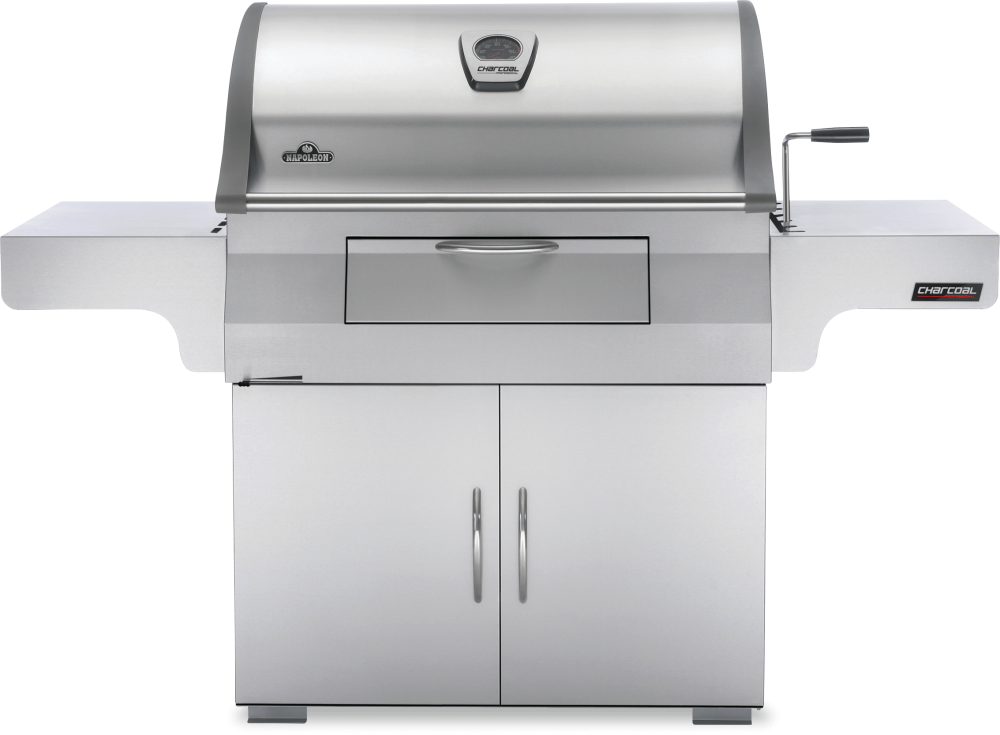 Charcoal Professional Grill， Stainless Steel ;