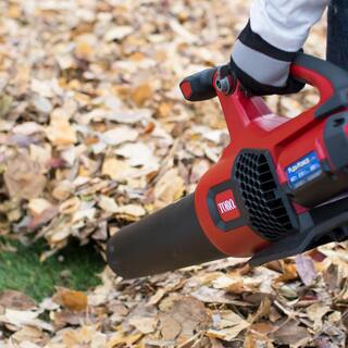 Toro 60-Volt Max Lithium-Ion Brushless Cordless 110 MPH 565 CFM Leaf Blower - 2.0 Ah Battery and Charger Included 51821