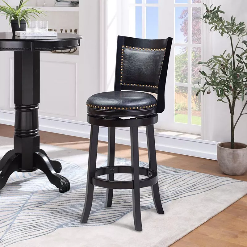 Boraam 29 BRISTOL SWVL STOOL [BLACK]， 29