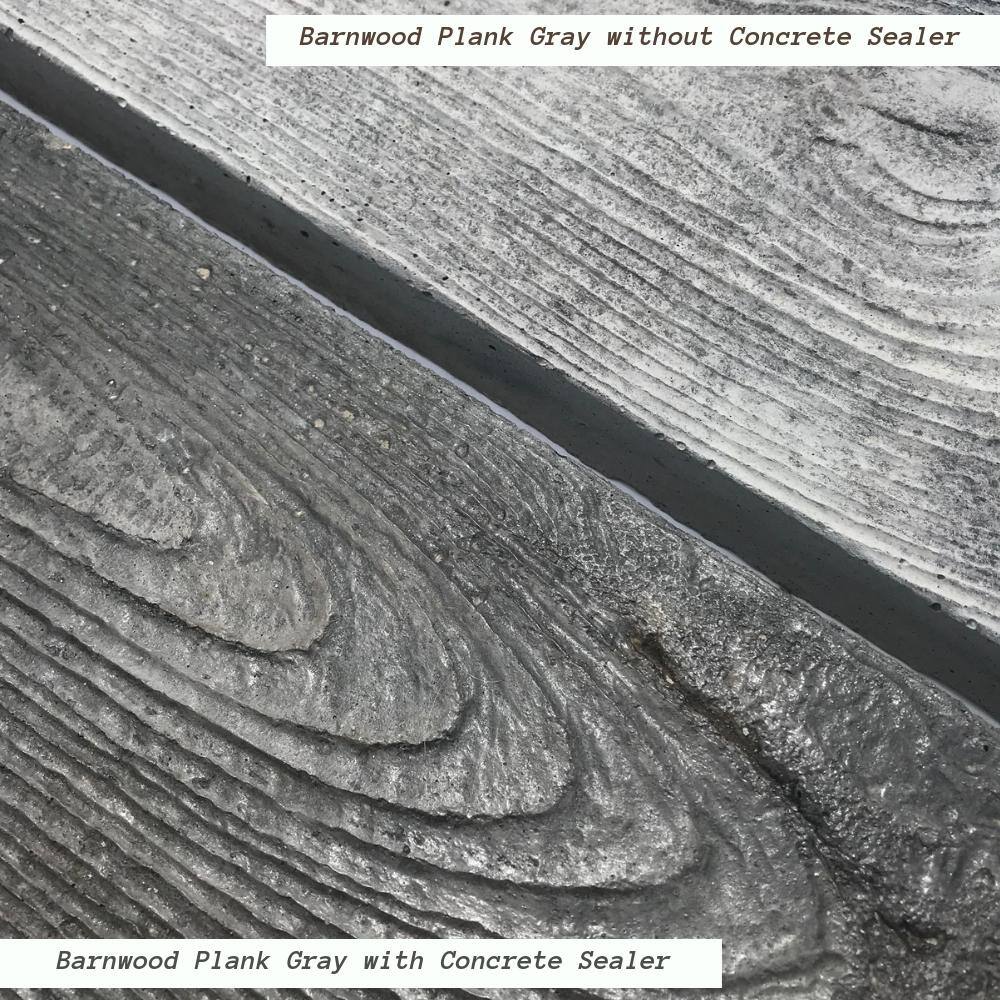 Natural Concrete Products Co 75 sq.ft. Gray Barnwood Plank Patio-On-A-Pallet Paver Set GPLANK