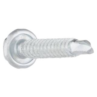 Everbilt #10 x 1-14 in. Zinc Plated Hex Head Sheet Metal Screw (50-Pack) 823172