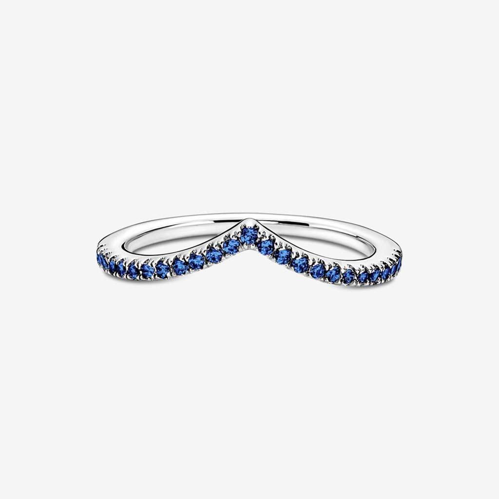 PANDORA  Pandora Timeless Wish Sparkling Blue Ring