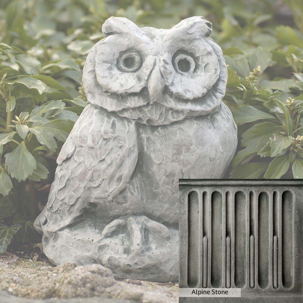 Campania International Merrie Little Owl Statue