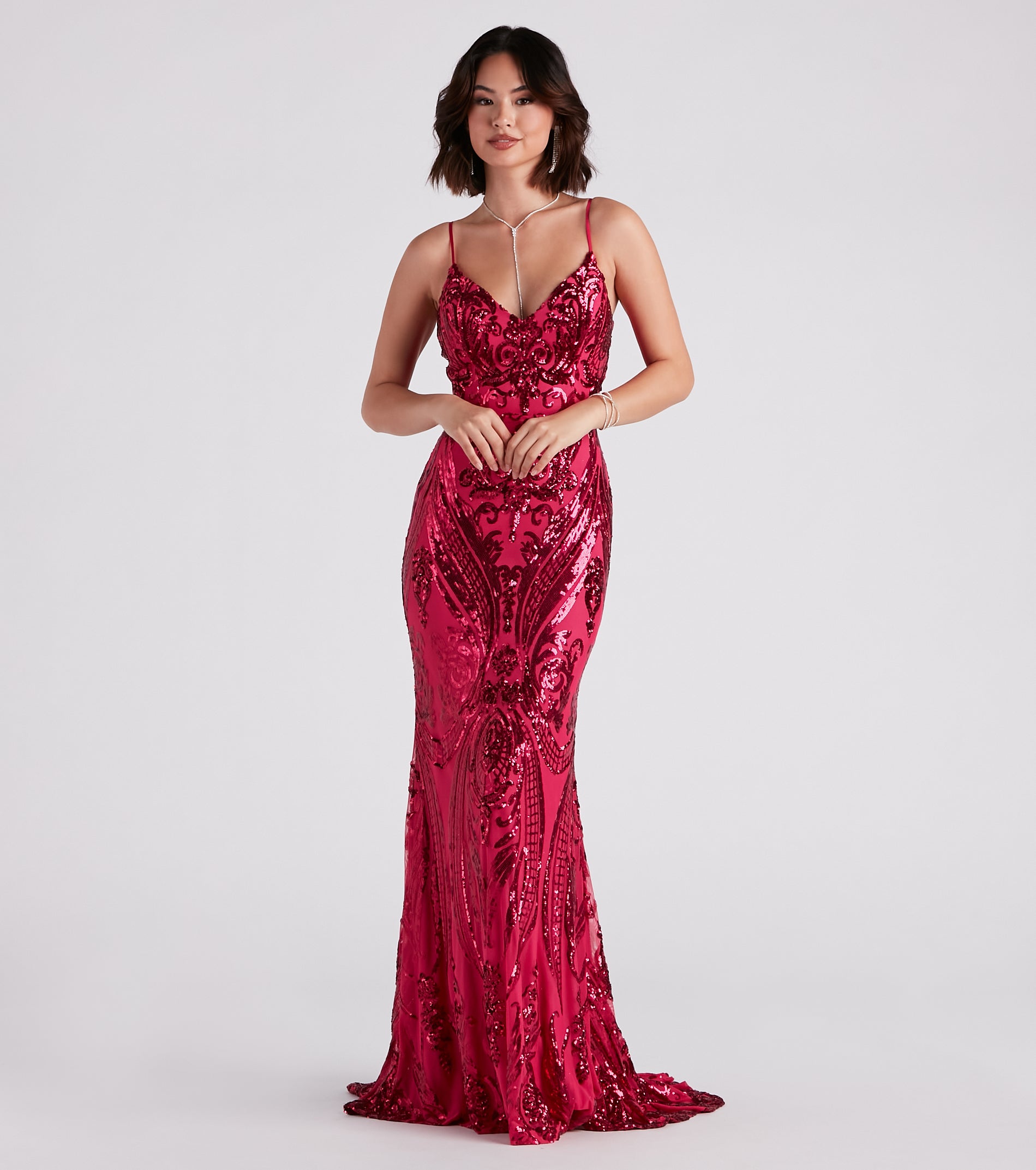 Elliana Formal Sequin Mermaid Dress