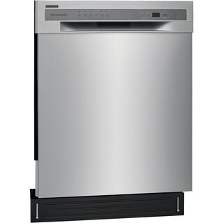 Frigidaire 24 in. Stainless Steel Front Control Tall Tub Dishwasher with Stainless Steel Tub 52 dBA FFBD2420US