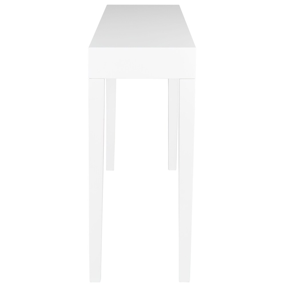 SAFAVIEH Kayson White Lacquer Console Table   51.2\