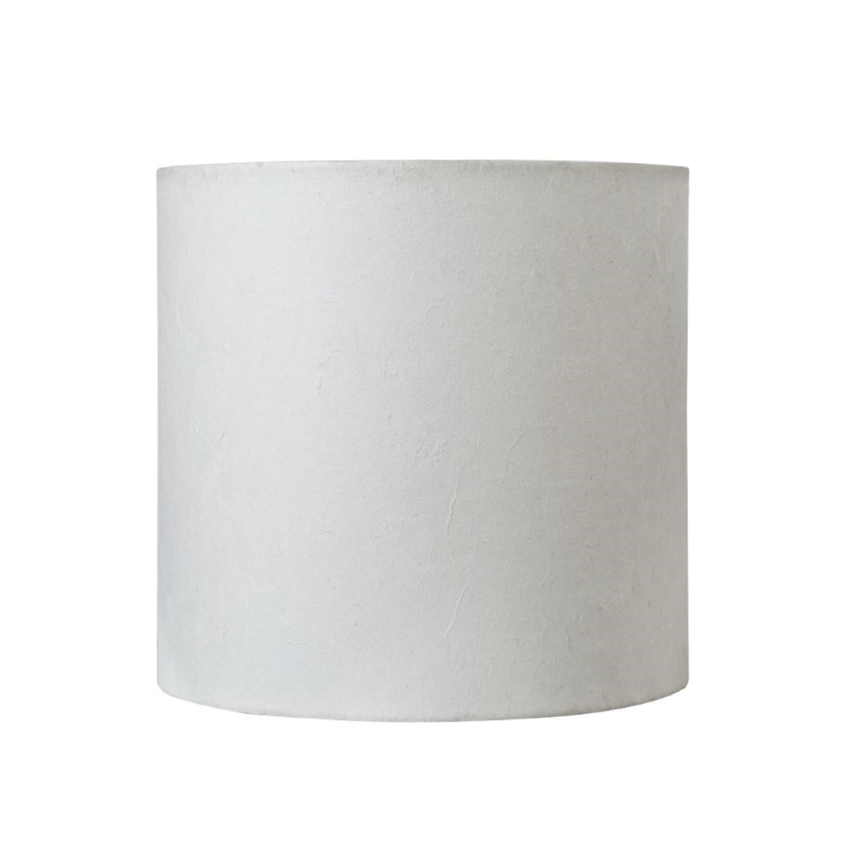 Aspen Creative 31241 Transitional Drum (Cylinder) Shape Spider Construction Lamp Shade in White， 8