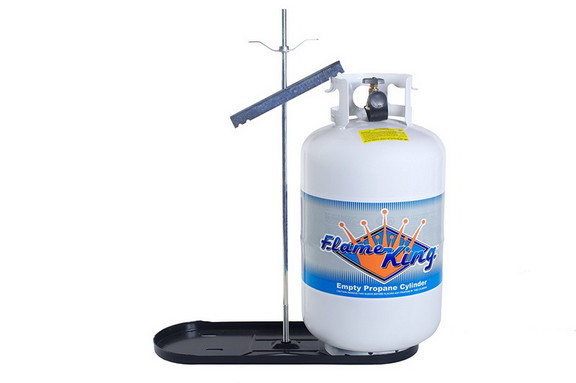 Flame King KT30MNT 30  Dual Propane Bottle Rack