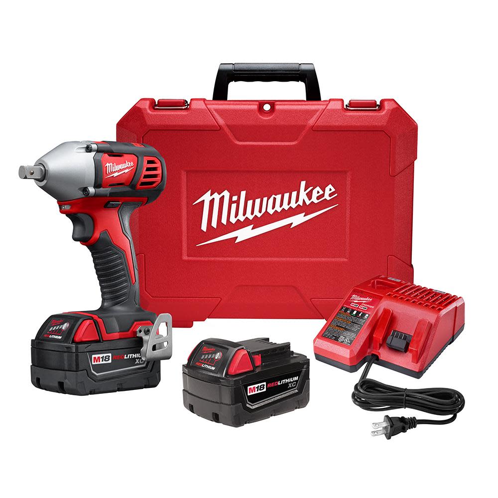 Milwaukee M18 1/2 In. Impact Wrench XC Kit 2659-22 from Milwaukee