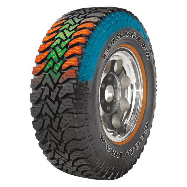 Goodyear Wrangler Authority A/T 31X10.50R15LT 109Q All-Season Tire