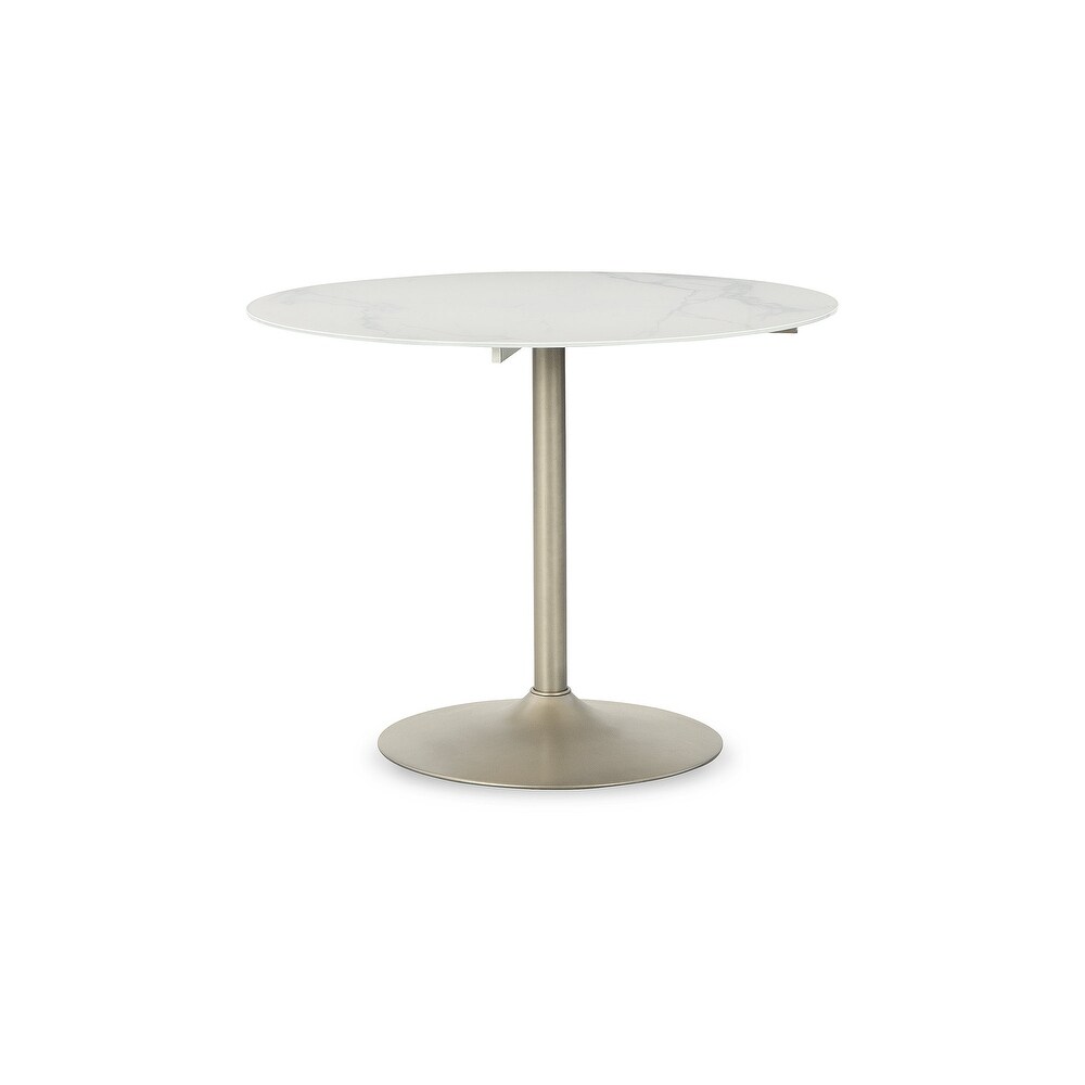 Ashley Furniture Barchoni Two tone Round Dining Room Table   40\