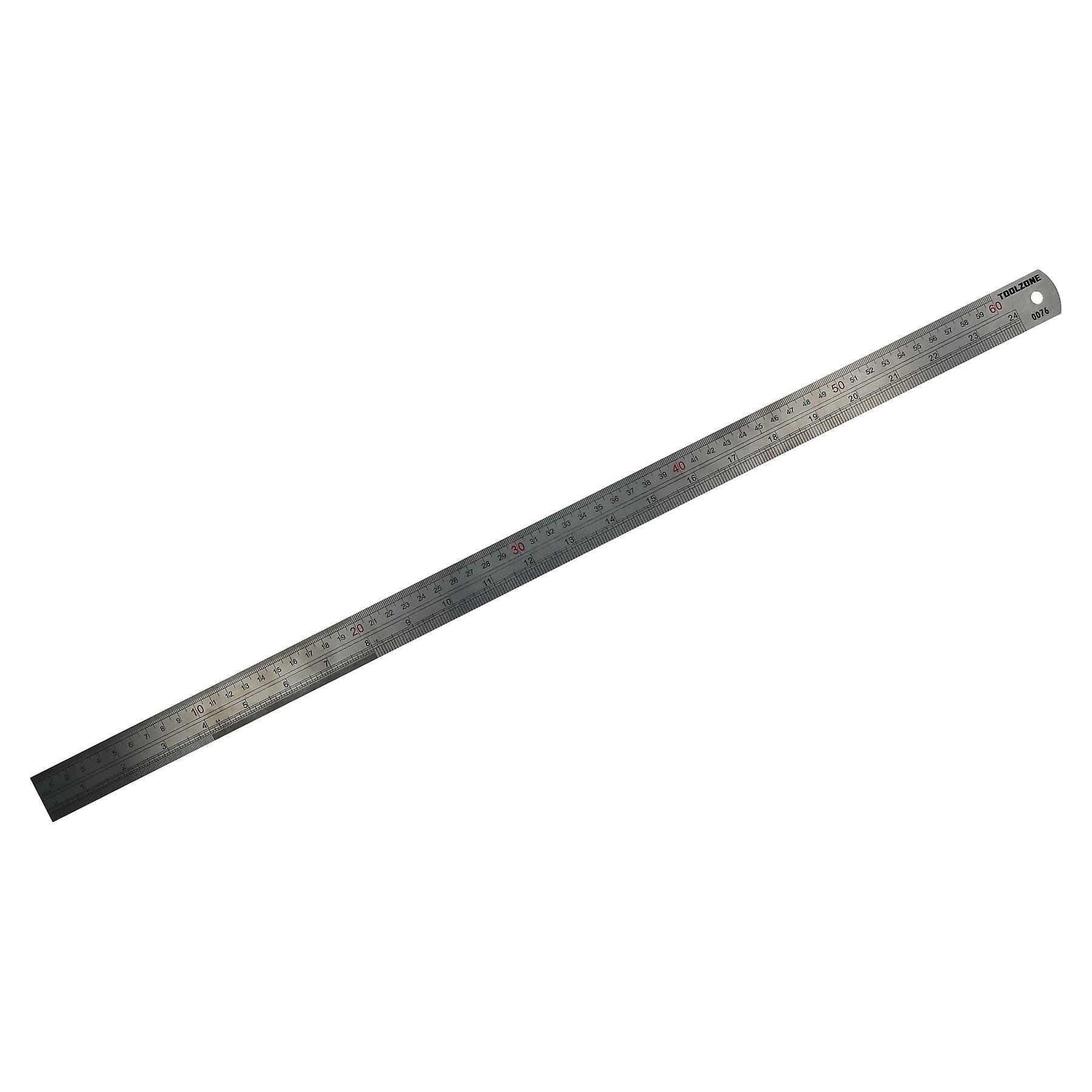 Stainless steel ruler 24