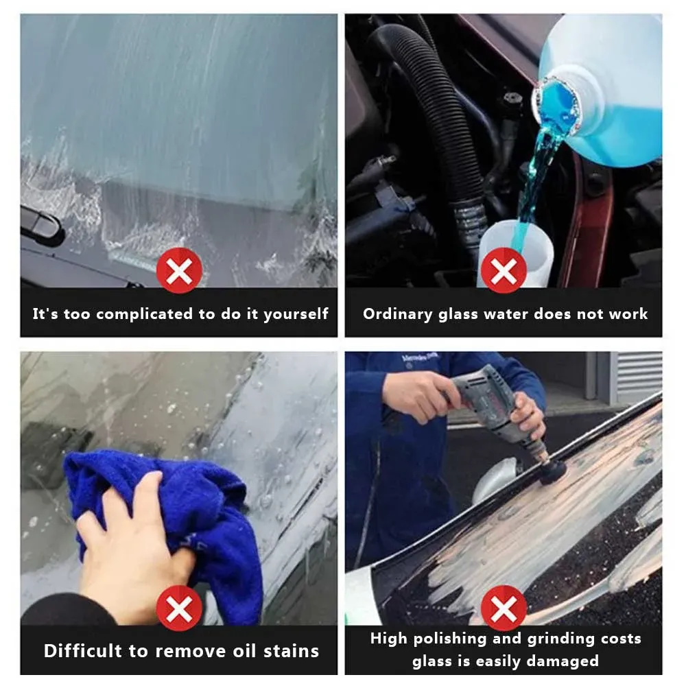(🎄CHRISTMAS SALE NOW-48% OFF) Car Glass Oil Film Removal Wipes(BUY