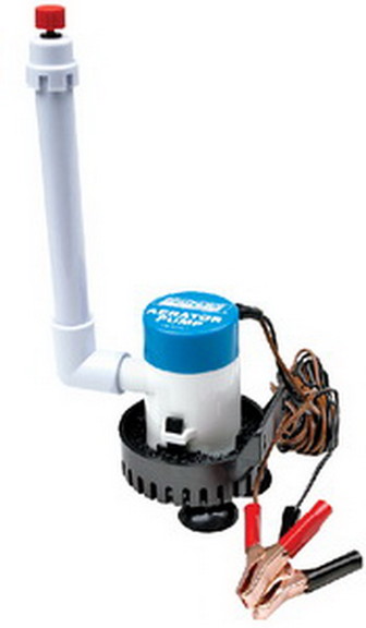 Seachoice 12V Live Bait Aerator Kit 360 GPH With 3...