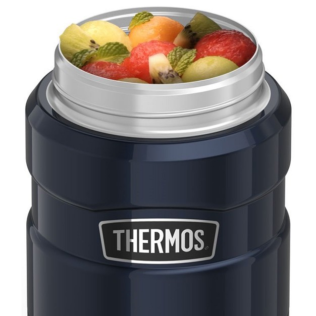 Thermos 24 Oz Stainless King Vacuum Insulated Stainless Steel Food Jar