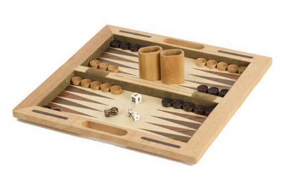 CHH 2144A 16 Wooden 3 in 1 Game Set