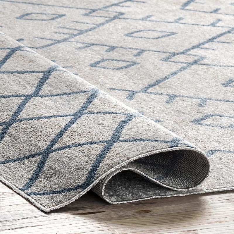 nuLOOM Juniper Washable Crosshatch Area Rug