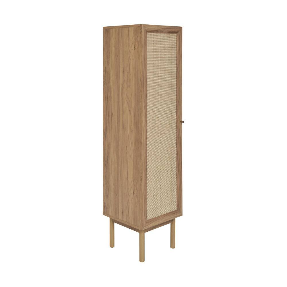 Swiss Madison Classe 15 in. W x 15 in. D x 60 in. H Brown MDF Linen Cabinet in Oak SM-BC101