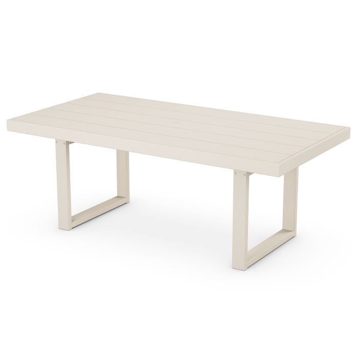 POLYWOOD Edge Outdoor Dining Table 78 x 40