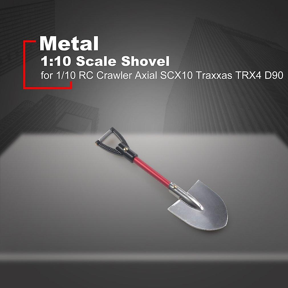 Rc Car 1:10 Scale Accessories Metal Shovel For 1/10 Rc Crawler Axial Scx10 Traxxas Trx4 D90 D110 Tf2 Tamiya Cc01 Simulation Toys