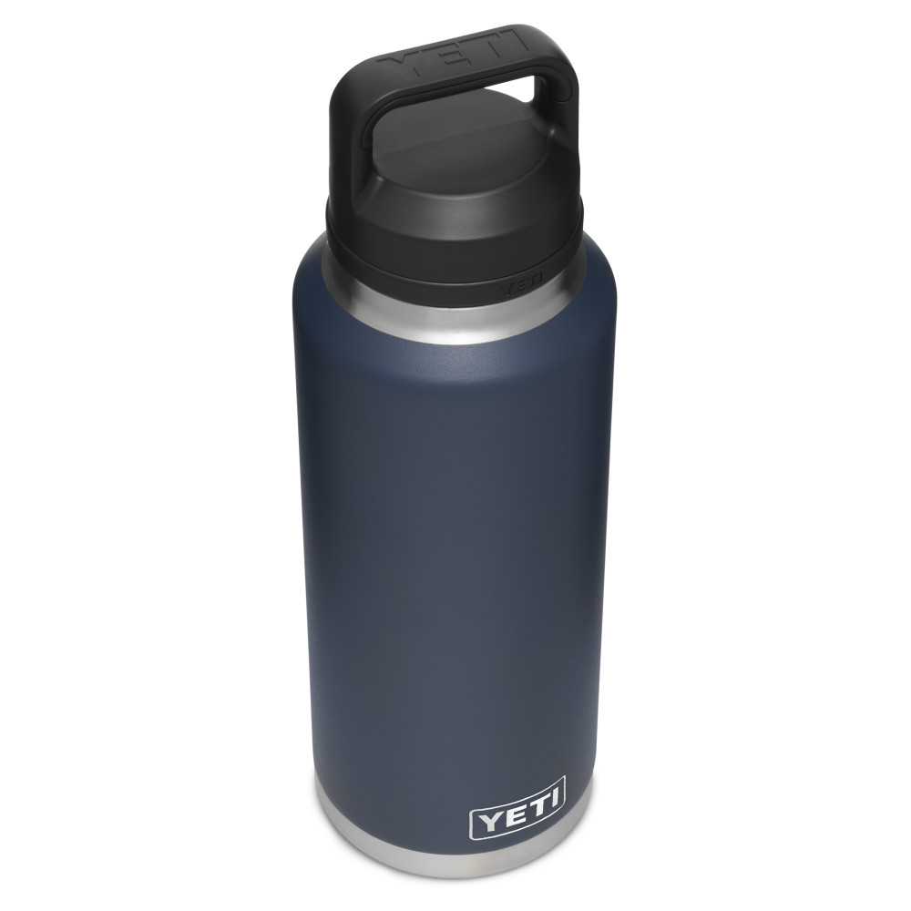 Yeti Rambler Bottle with Chug Cap 46oz， Navy