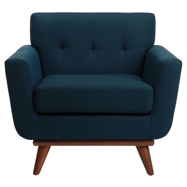 SAFAVIEH Couture Opal Mid-Century Modern Tufted Arm Chair