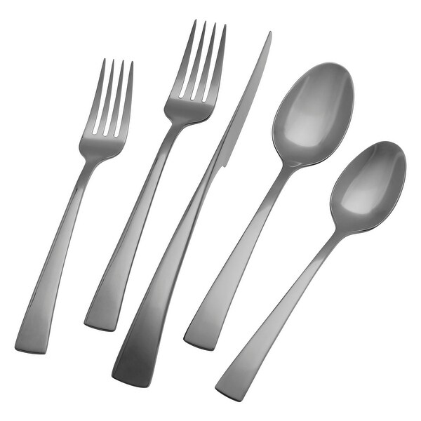 ZWILLING Bellasera 20-pc 18/10 Stainless Steel Flatware Set - Slate