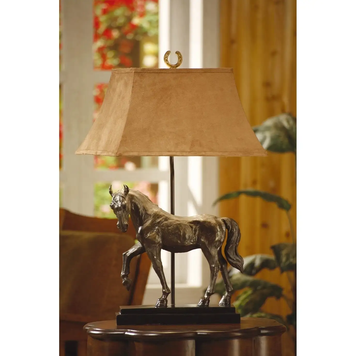 Horse Creek Bronze 31-inch Table Lamp - 18x16x30