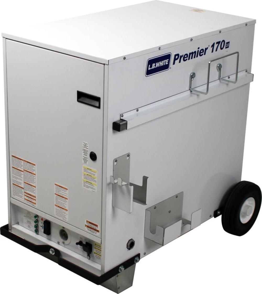 170，000BTU Portable LP Ductable Heater ;