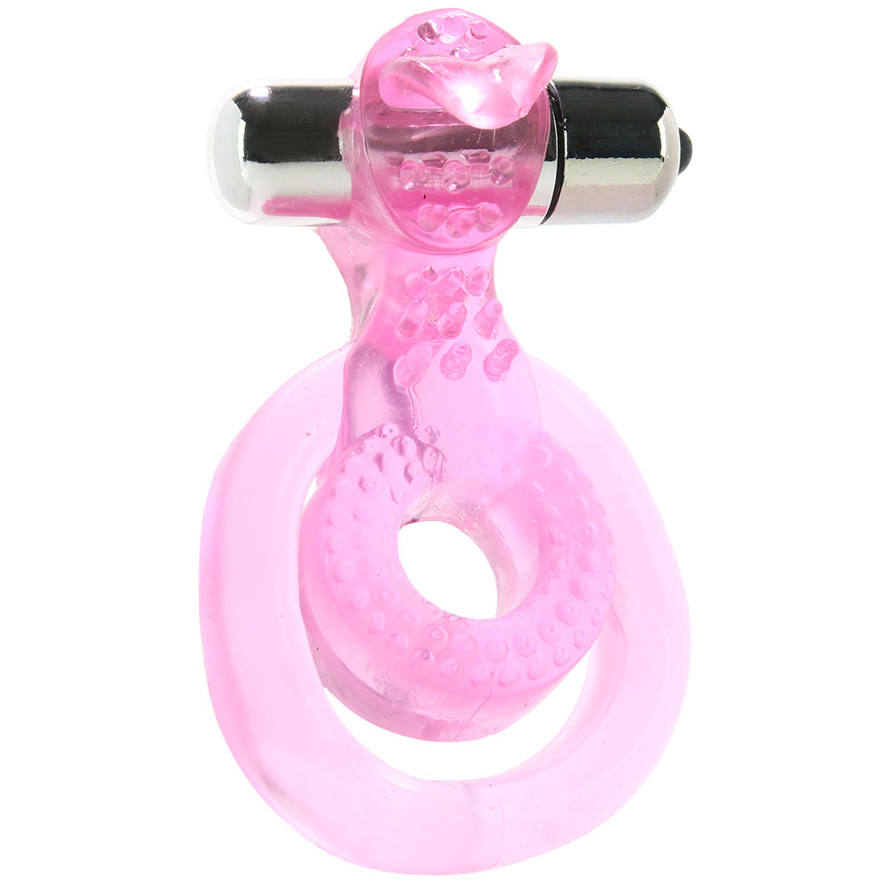 FantasyCherry  Dual Clit Flicker Cock Ring