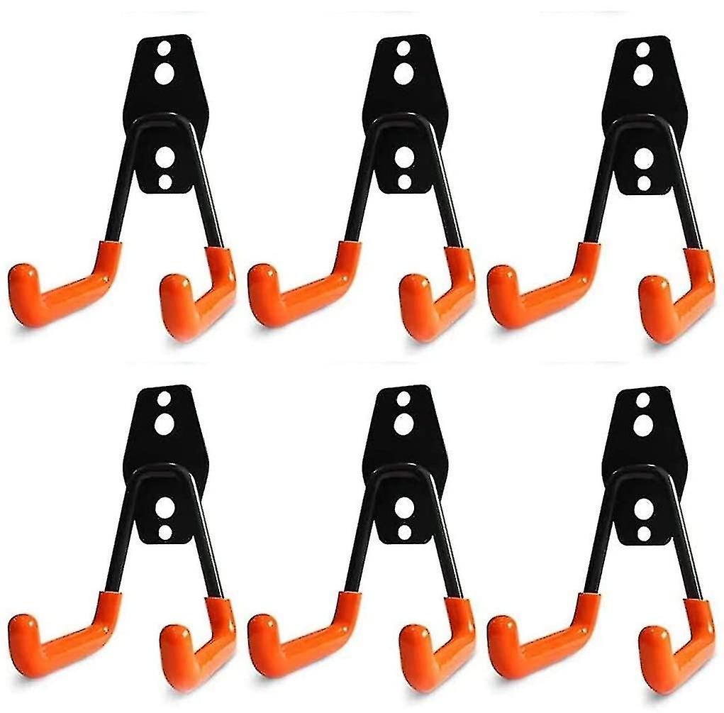 Garage Hooks ，steel Garage Wall Hooks ，small U Garden Storage Hooks For Organizing Power Tool，laddy，