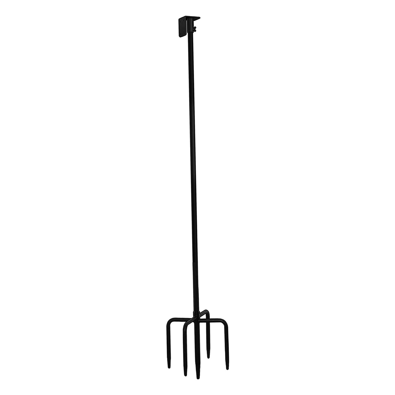 Bird Feeder Pole ， Bird Set with 5 prongs， Universal set for Bird House and Bird Feeder for Outdoors