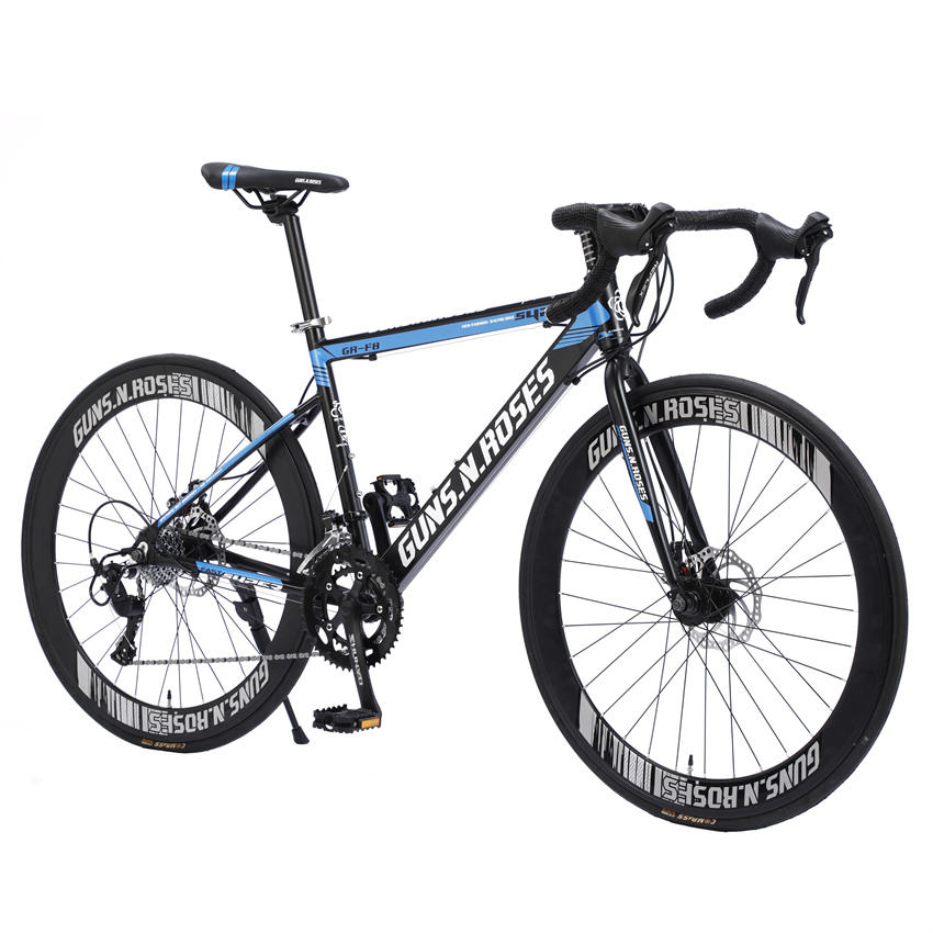 21 speed road bike Off road disc brake road racing adult male and female 700C speed bike