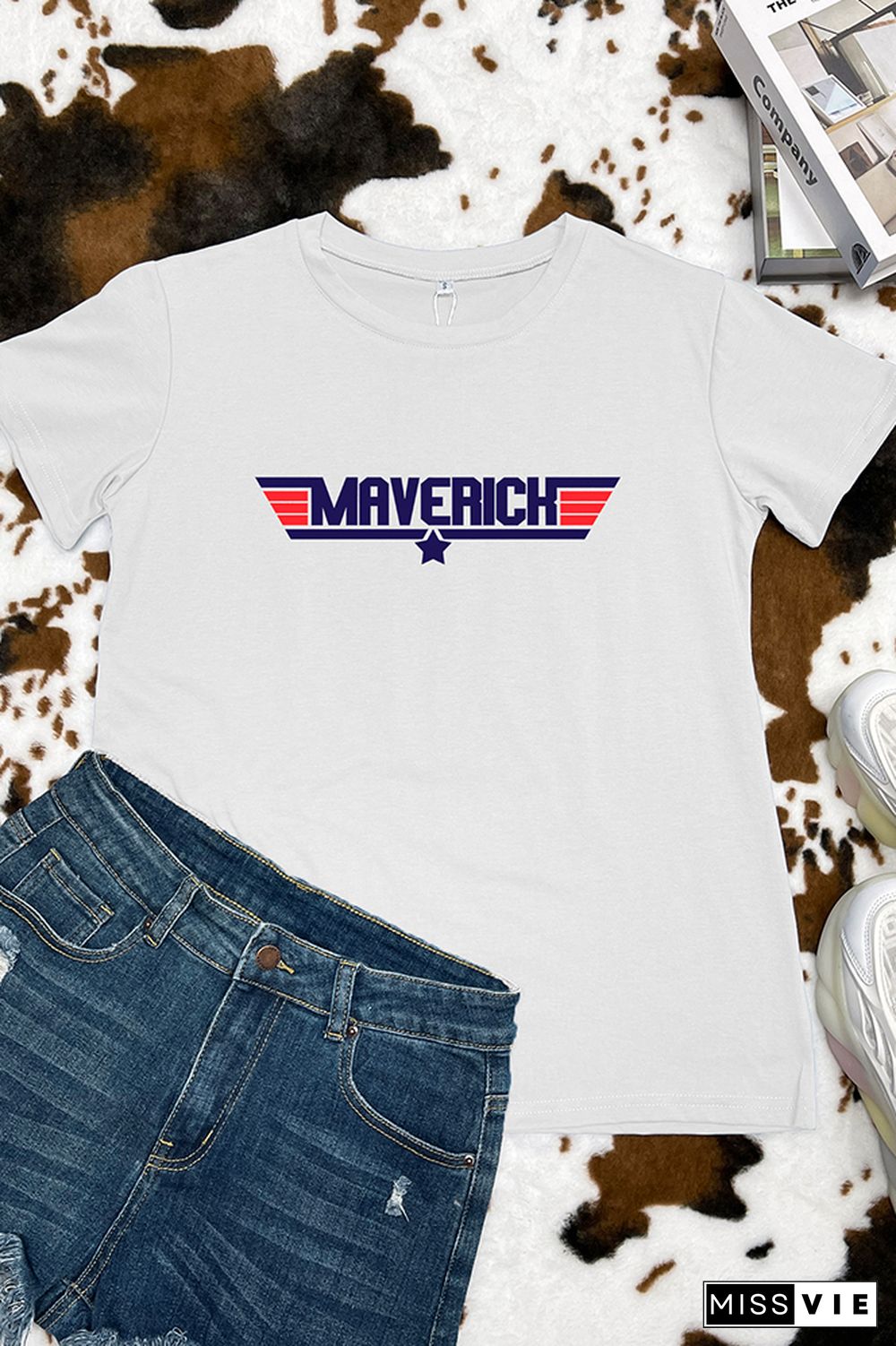 Maverick Top Gun Graphic Tee Wholesale