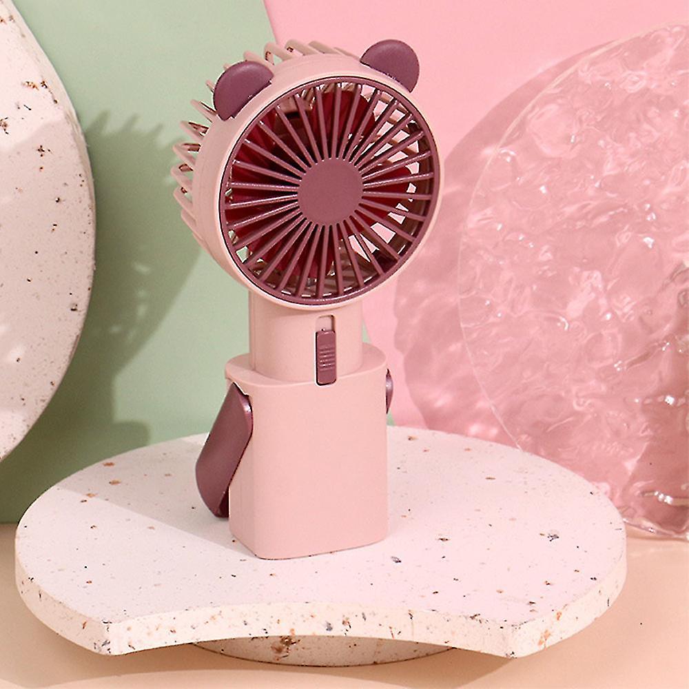 Handheld Fan， Portable Fan With Rechargeable Battery，  Speed Personal Cooling Desk Fan