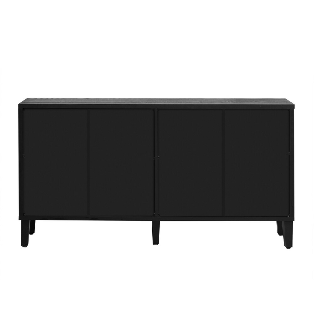 Luxury Style Storage Buffet Sideboard with Adjustable Shelves