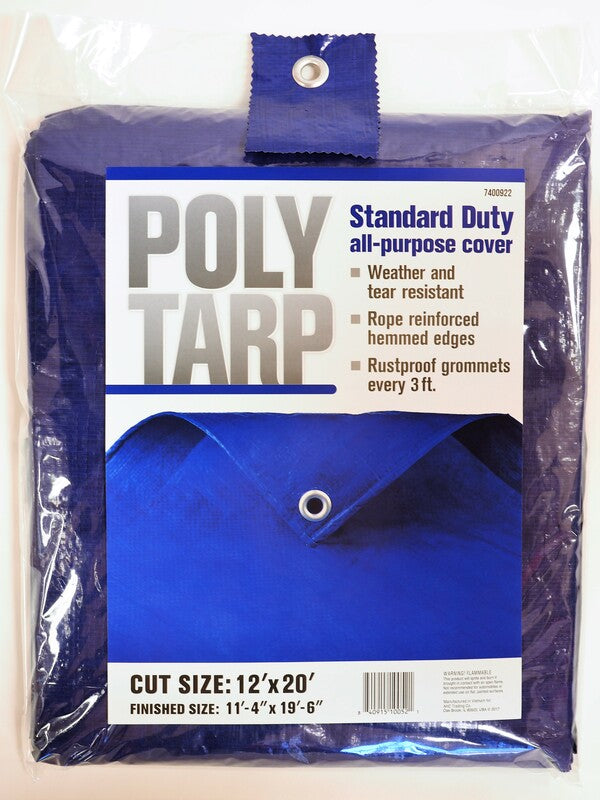 TARP POLY 12'X20' BLUE