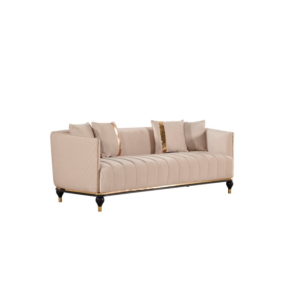 Ados One Sofa One Chair Living Room Set