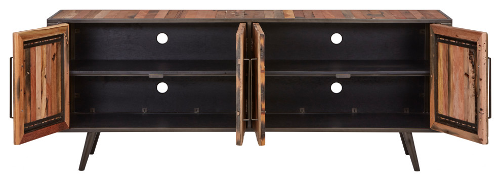 Nordic TV Dresser 4 Doors   Midcentury   Entertainment Centers And Tv Stands   by Nova Solo Furniture  Houzz