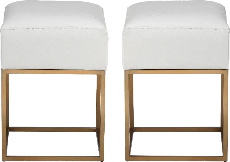 Avalon Gold Accent Stools