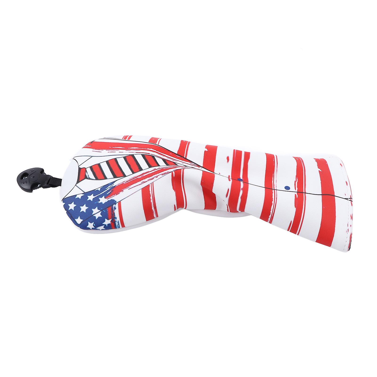 Golf Club Head Cover Golf Putter Driver Headcover Protector American Flag For Golf Driver