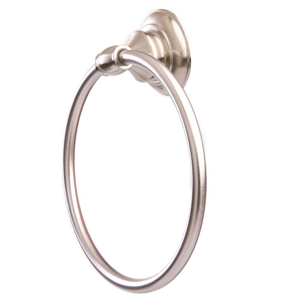 ARISTA Highlander Collection Towel Ring in Satin Nickel 3502-TRG-SN