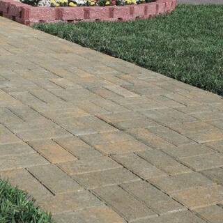 Oldcastle 8 in. x 4 in. x 1.75 in. Tan Charcoal Concrete Holland Paver (702- Piece Pallet) 10502190