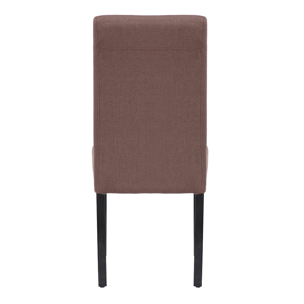 Grandview Upholstered Linen Fabric Dining Chair   38.6