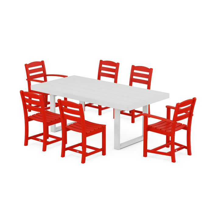 Polywood La Casa Café 7-Piece Dining Set PWS876-1