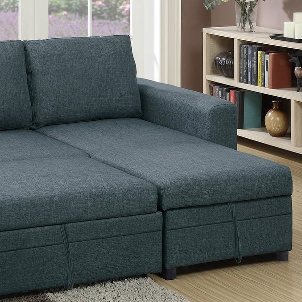 2 Peice Convertible Sectional Sofa